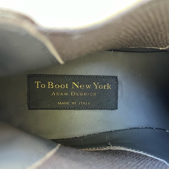 To Boot New York Men’s Arion Dark Brown Suede Chelsea Boot Sz 11 - Picture 3 of 13